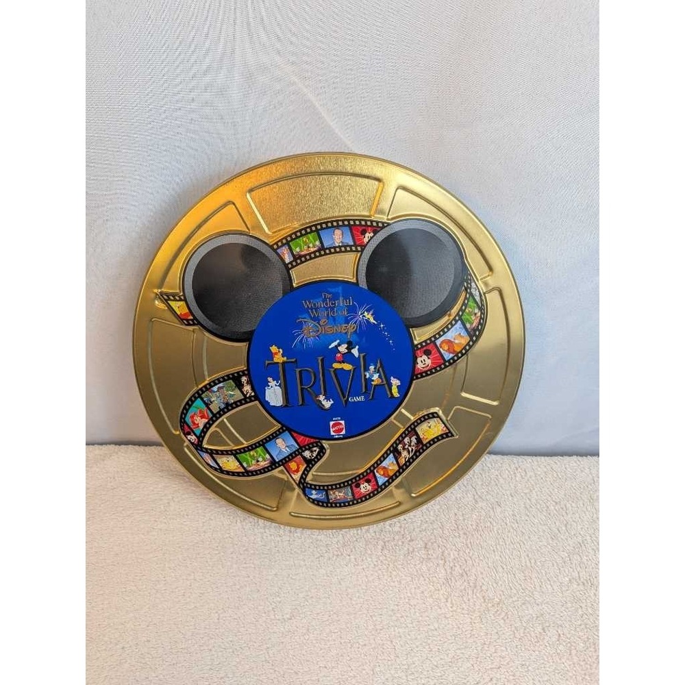 Disney Trivia Game Wonderful World of Disney Tin‎ Board Game
